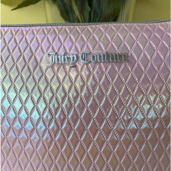 Juicy Couture Pink Iridescent Cosmetics Bag - Picture 5 of 8